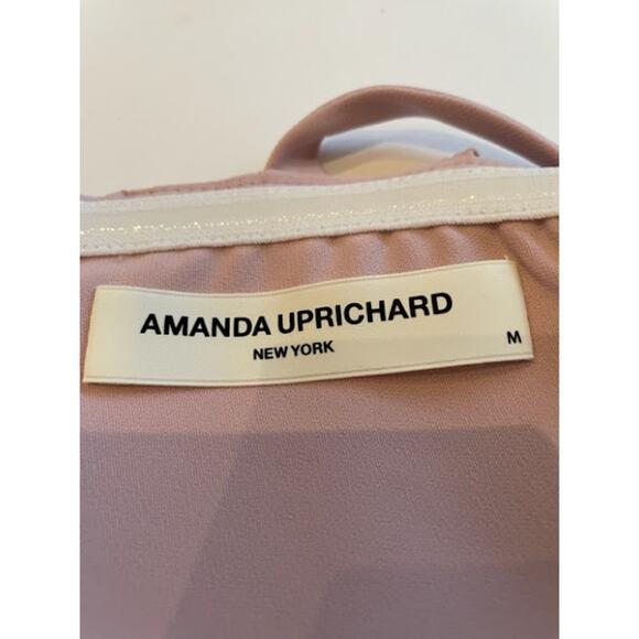 AMANDA UPRICHARD x Revolve Odean Dress in Rose Quartz Cocktail Party Size M NWOT - Picture 6 of 9
